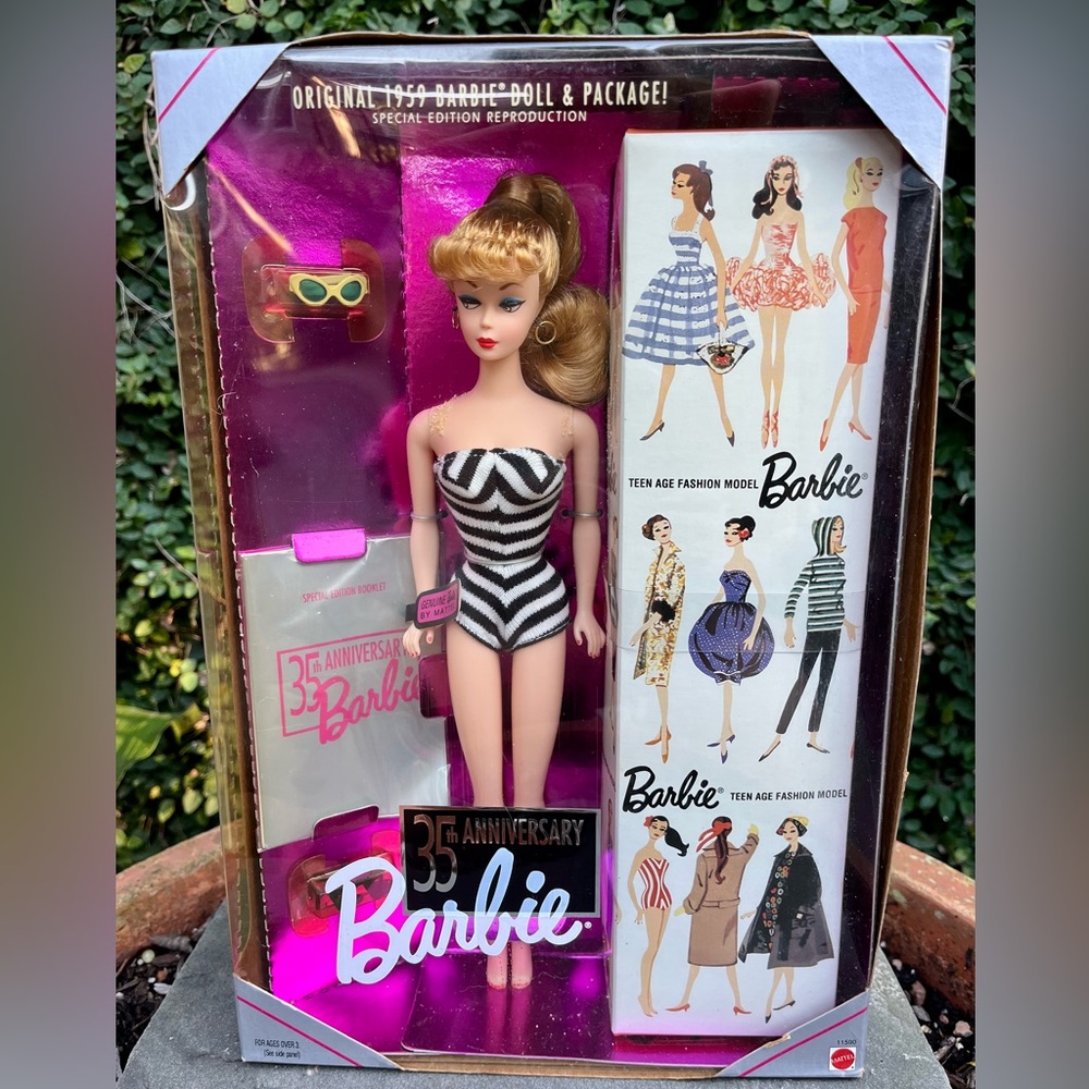 Mattel 35th Anniversary Barbie NRFB